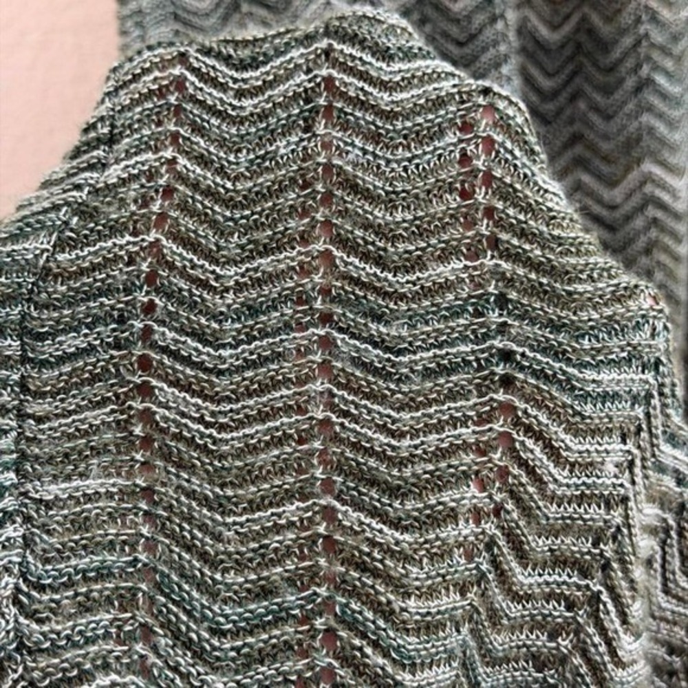 Fairycore Whimsical Y2K Sweater Project Sage Green Knit Mini Tank Dress Sz S - Picture 4 of 7